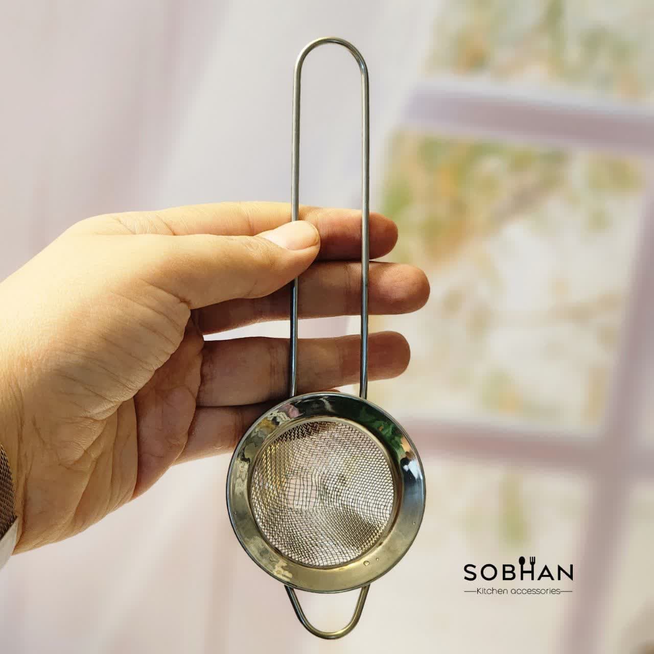 صافی چای استیل در دو سایز — تصویر ۲