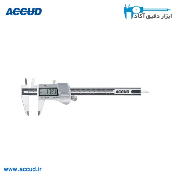 کولیس دیجیتال IPمتال 30 سانتیمتر Accud (اکود با گارانتی شرکتی) مدل 111-012-16