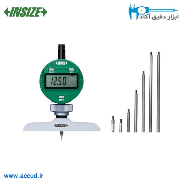 عمق سنج دیجیتال سوزنی INSIZE (با گارانتی رسمی شرکت اینسایز) مدل 2141-202