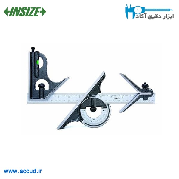 زاویه سنج مرکب 180 درجه INSIZE (با گارانتی رسمی شرکت اینسایز) مدل 2278-180