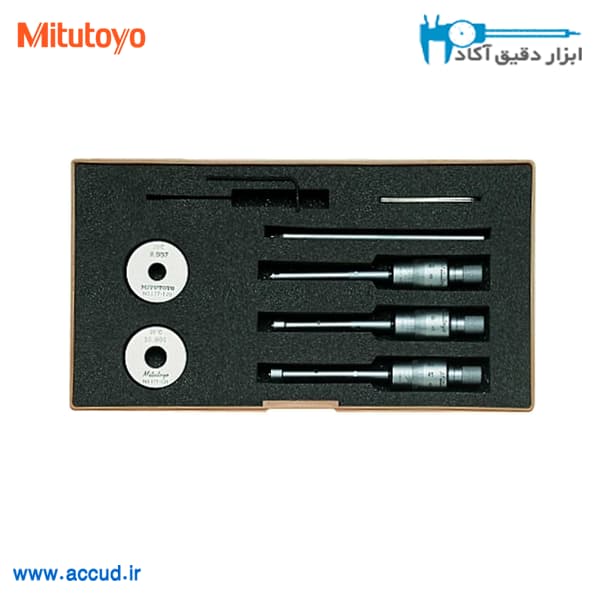 میکرومتر داخل سنج سه فک 12-6 Mitutoyo (میتوتویو اصل ژاپن) مدل 368-911