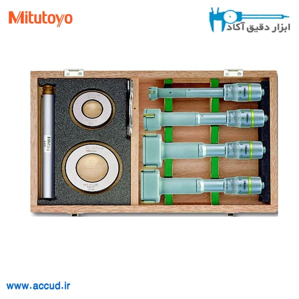 میکرومتر داخل سنج سه فک 50-20 Mitutoyo (میتوتویو اصل ژاپن) مدل 368-913