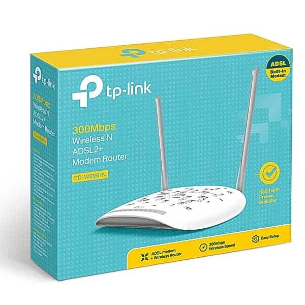مودم روتر بی‌سیم +ADSL2 تی پی-لینک مدل TD_W189611N1 — تصویر ۲