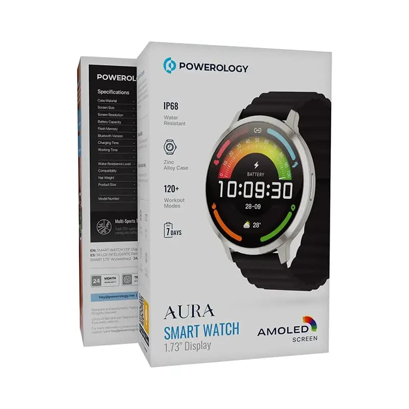 ساعت هوشمند پاورولوژی مدل POWEROLOGY PSWASW1801HBK — تصویر ۸