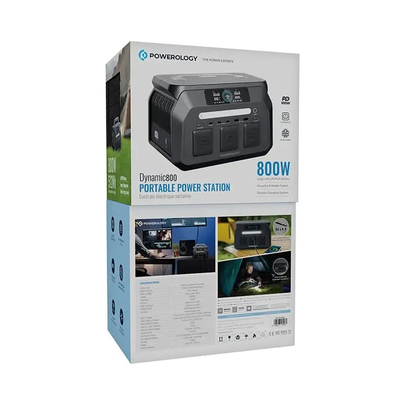 پاور ژنراتور پاورولوژی مدل POWEROLOGY PWP800WBK — تصویر ۶