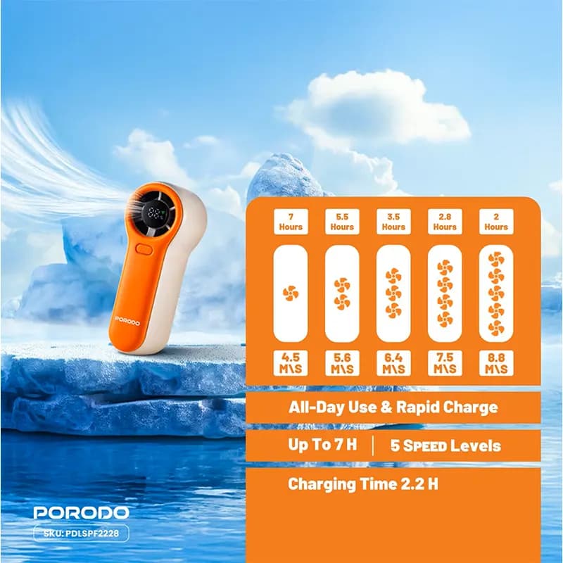 فن خنک کننده پرودو مدل PORODO PDLSPF2228 — تصویر ۵