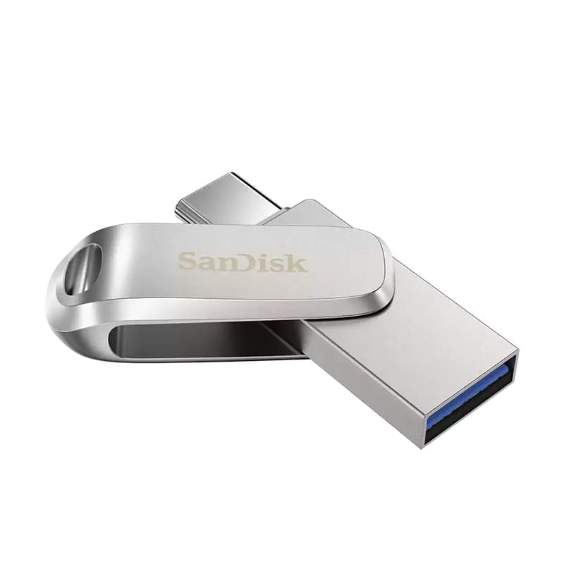 فلش مموری سن دیسک مدل SanDisk dual drive luxe ظرفیت 512 گیگابایت — تصویر ۳