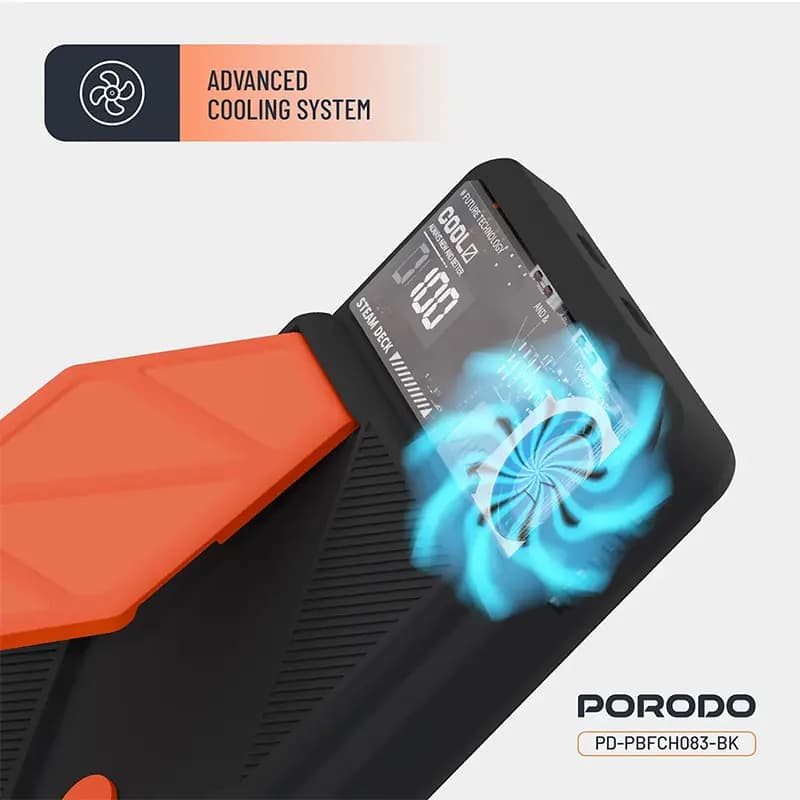 پاوربانک پرودو مدل PORODO PD-PBFCH083-BK — تصویر ۵