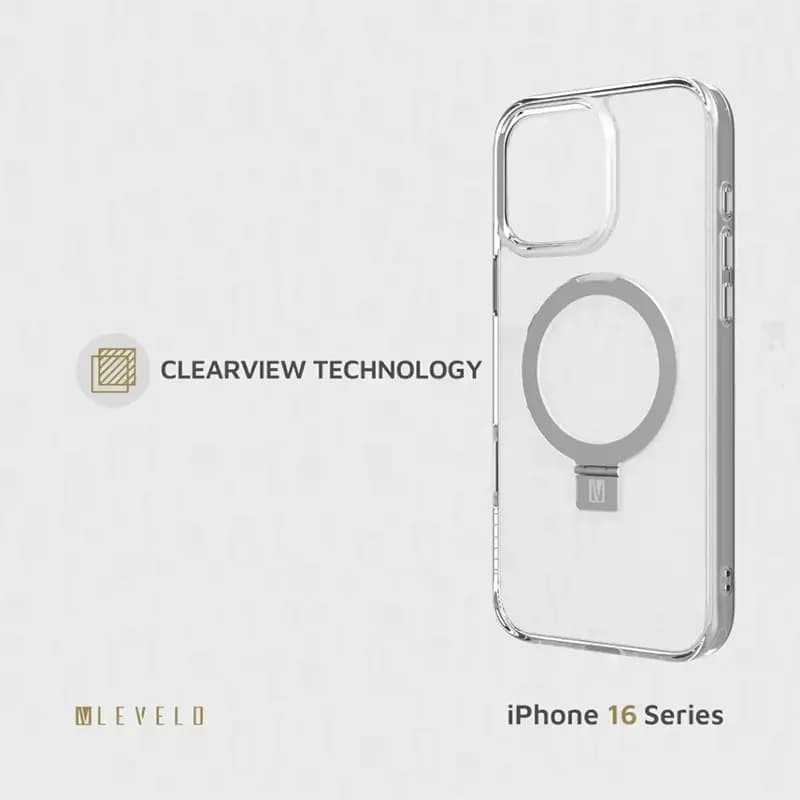 قاب محافظ گوشی لولو مدل LEVELO LVLCS16PMCL آیفون 16 پرومکس — تصویر ۶