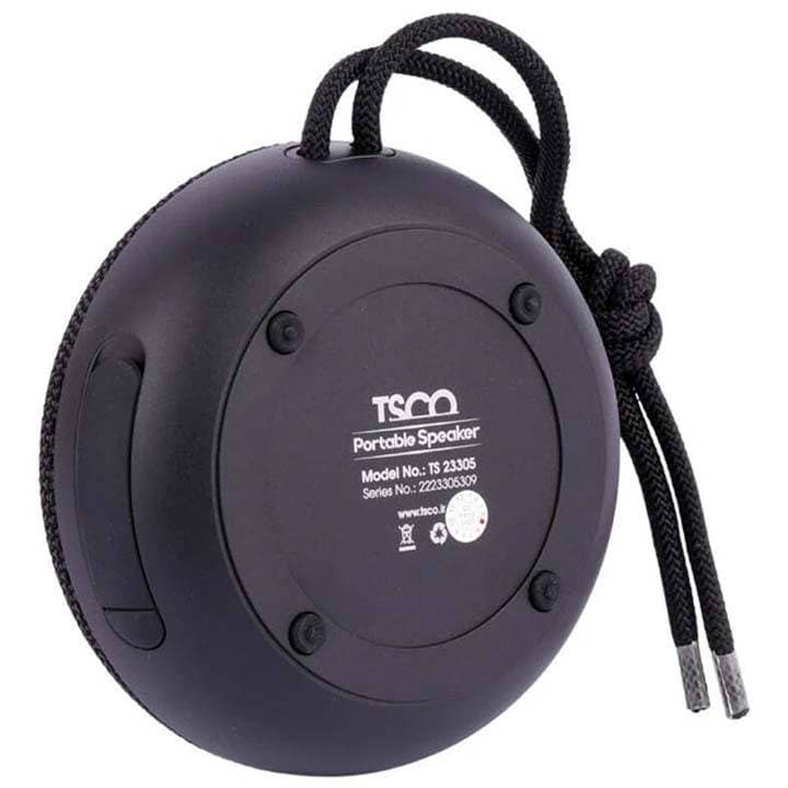 اسپیکر بلوتوثی قابل حمل تسکو 5 وات مدل TSCO TS 23305 با گارانتی 12 ماهه شرکتی — تصویر ۵