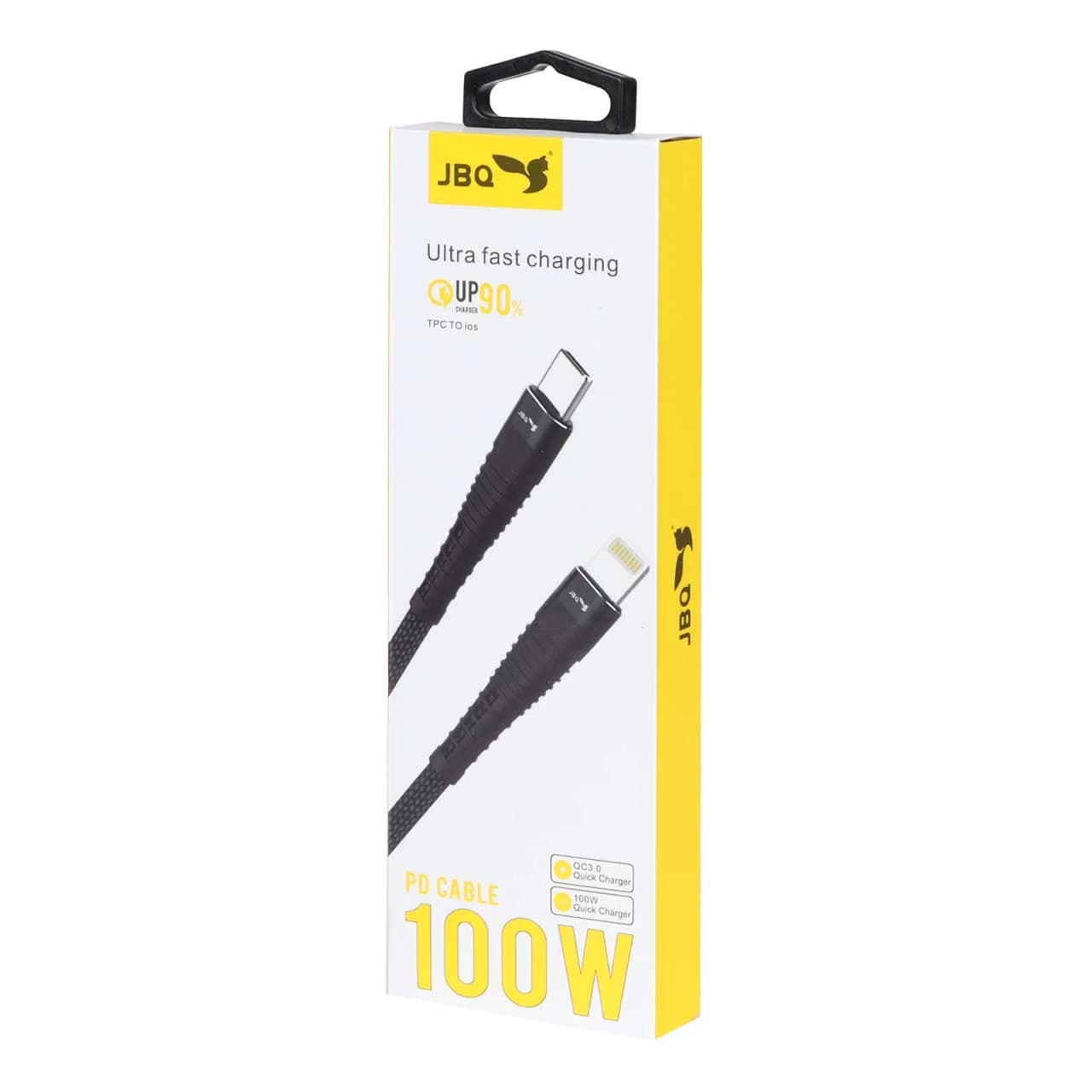کابل شارژ PD و فست JBQ Type-C to Lightning مدل CB-100PH — تصویر ۳