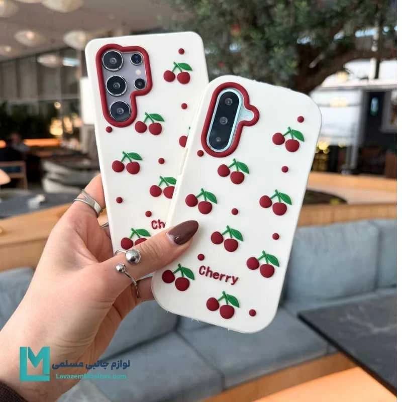 قاب گوشی سیلیکونی طرح آلبالو کد C1850| لوازم جانبی مسلمی