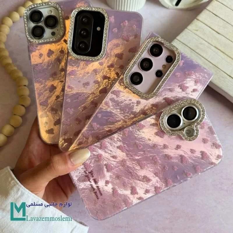 قاب گوشی Blooms نگین دار C1784 | گلدار و IMD