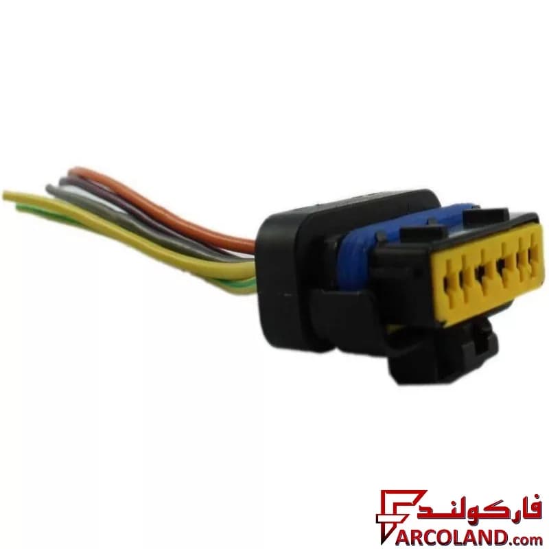 سوکت 6 فیش سوزنی دریچه گاز رالیا Ralia مناسب پژو 206 — تصویر ۳