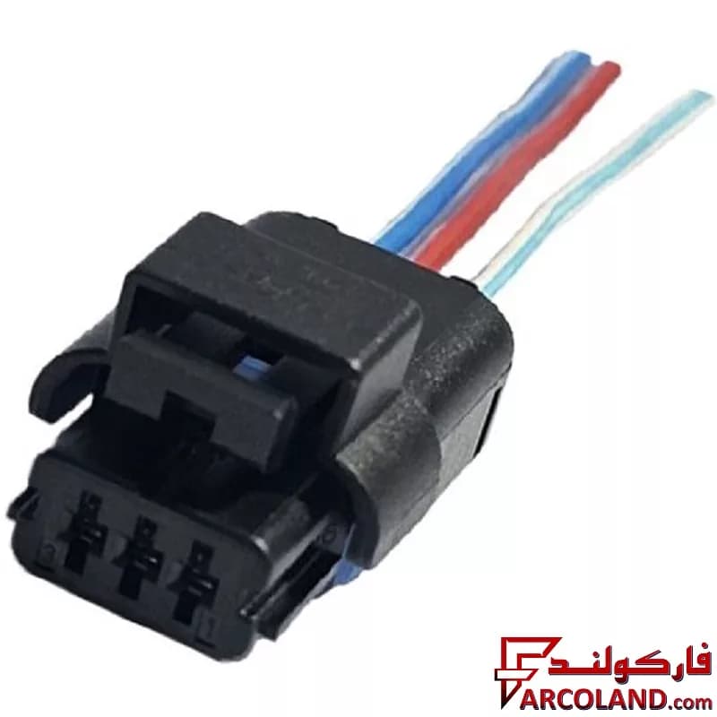 سوکت سه فیش سوزنی چراغ جلو رالیا Ralia مناسب پژو 206 — تصویر ۲