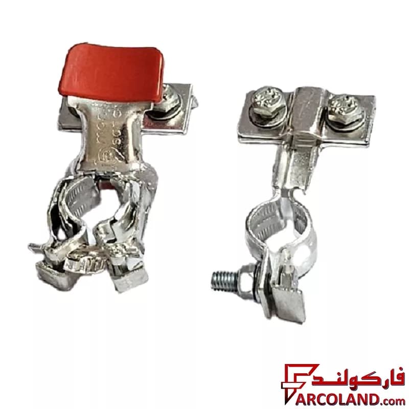 پک سرباطری اهرمی فابریکی مثبت و منفی ایمن مناسب پژو 206