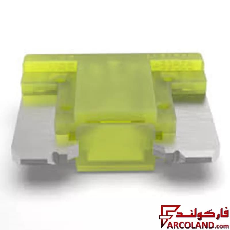 مینی فیوز پایه کوتاه (تویوتایی) خودرو دوشاخ ژاپنی پک (PEC) 15 آمپر — تصویر ۲