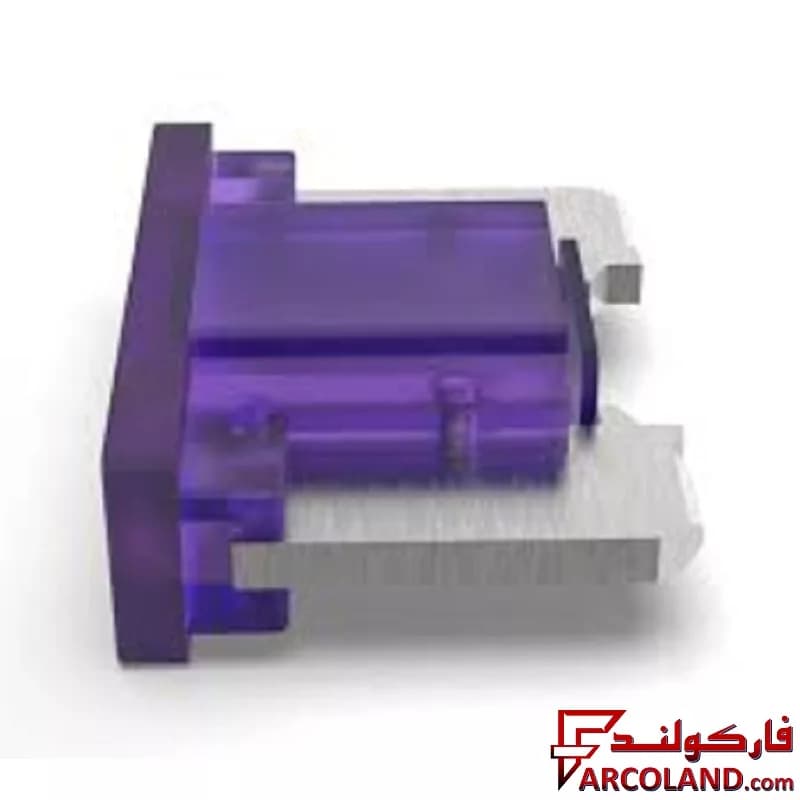 مینی فیوز پایه کوتاه (تویوتایی) خودرو دوشاخ ژاپنی پک (PEC) 15 آمپر — تصویر ۳