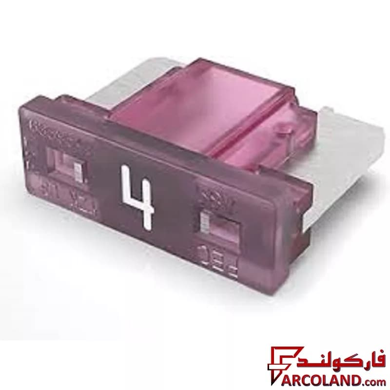مینی فیوز پایه کوتاه (تویوتایی) خودرو دوشاخ ژاپنی پک (PEC) 4 آمپر