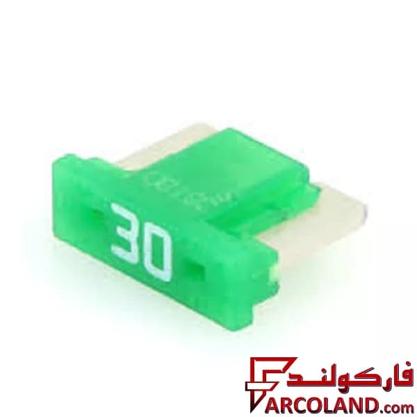 مینی فیوز پایه کوتاه (تویوتایی) خودرو دوشاخ ژاپنی لیتل اصلی 30 آمپر