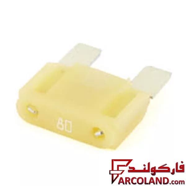فیوز مرکزی بزرگ (گاوی) دوشاخ لیتل اصلی 80 آمپر
