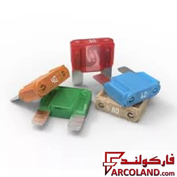 فیوز مرکزی بزرگ (گاوی) دوشاخ لیتل اصلی 50 آمپر — تصویر ۳