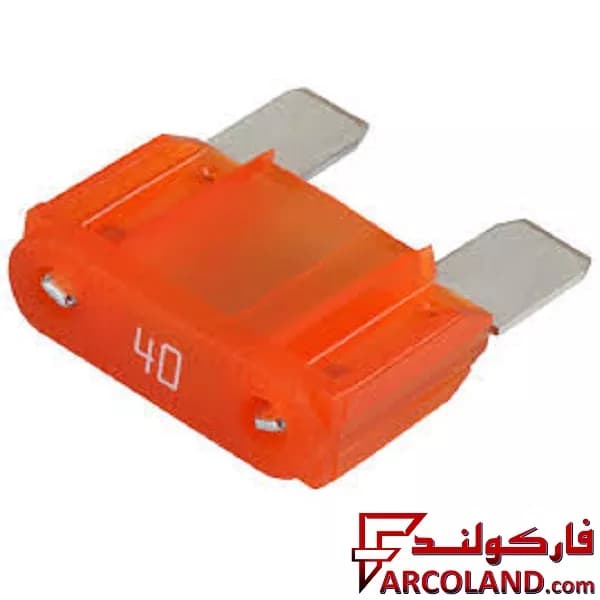 فیوز مرکزی بزرگ (گاوی) دوشاخ لیتل اصلی 40 آمپر