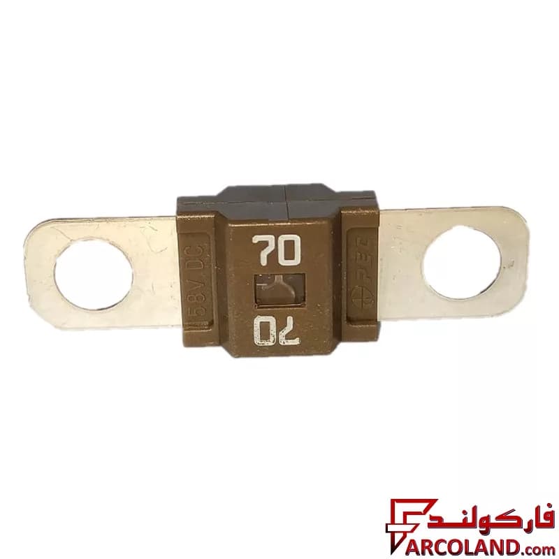 فیوز کوچک سرباطری شاخک دار پک PEC اصلی 70 آمپر