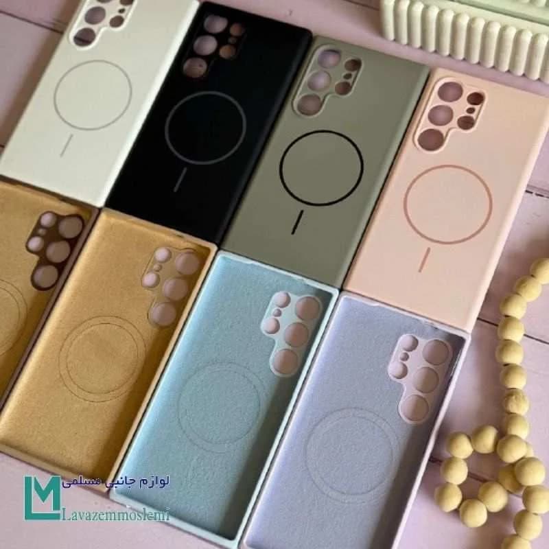 قاب سیلیکونی مگ سیف C1765 | داخل موکتی و ۸ رنگ