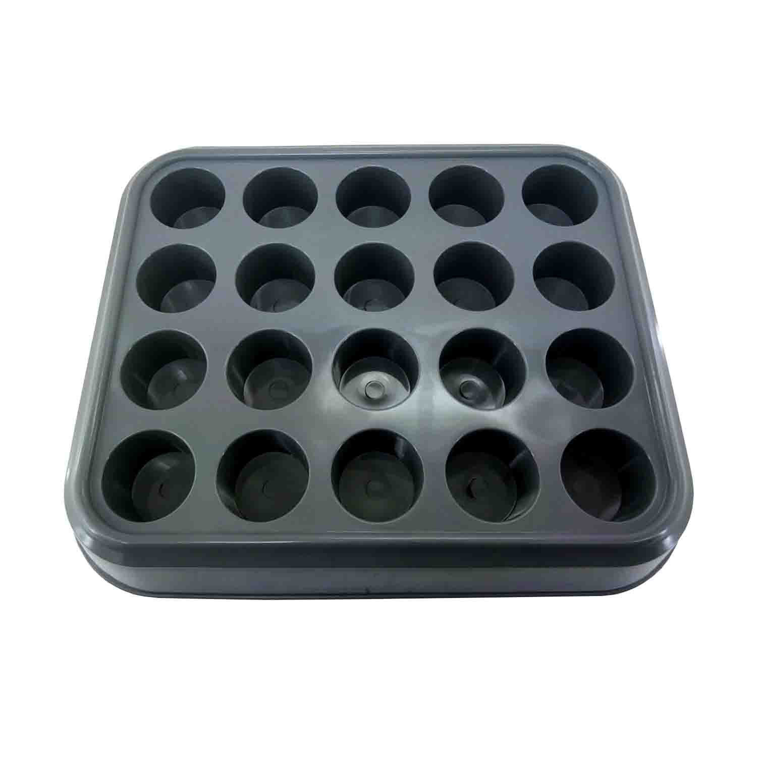 سینی جالیوان مجالس مربعی طوسی برای هیئت و مراسم اربعین حسینی-20حفره کد 102938 — تصویر ۲