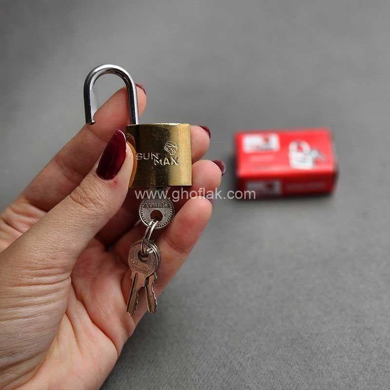 قفل آویز سانکس سایز 25 — تصویر ۳