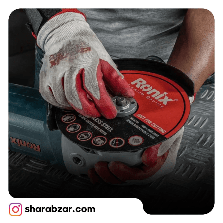 سنگ برش 180 میلیمتری رونیکس کد RH_3742 — تصویر ۲