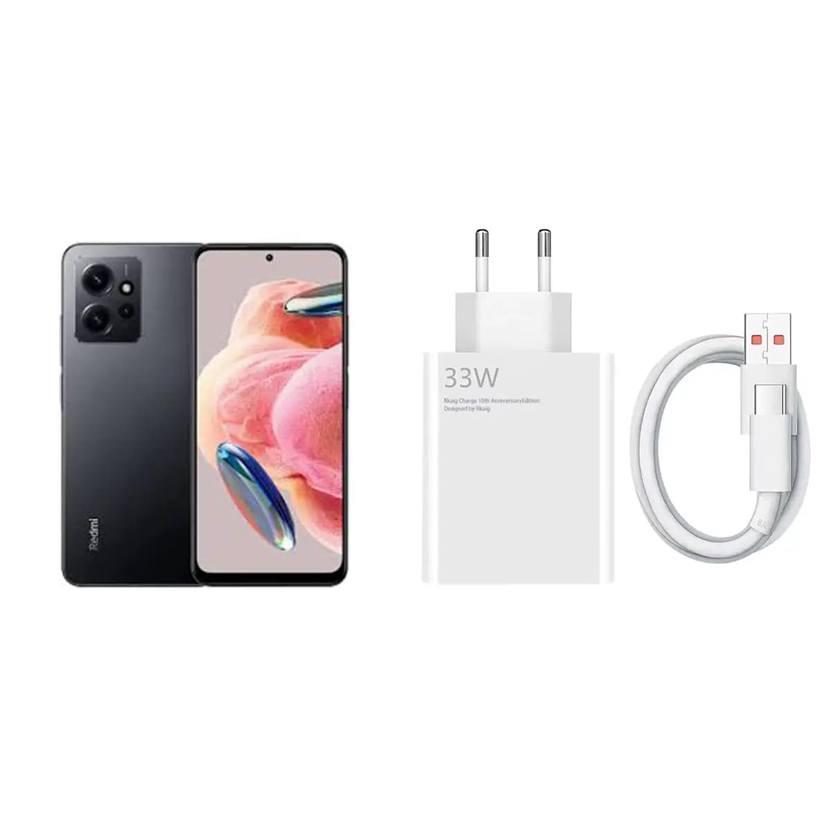 شارژر اصلی فست شارژ 33 واتی برای گوشی شیائومی xiaomi redmi note 12