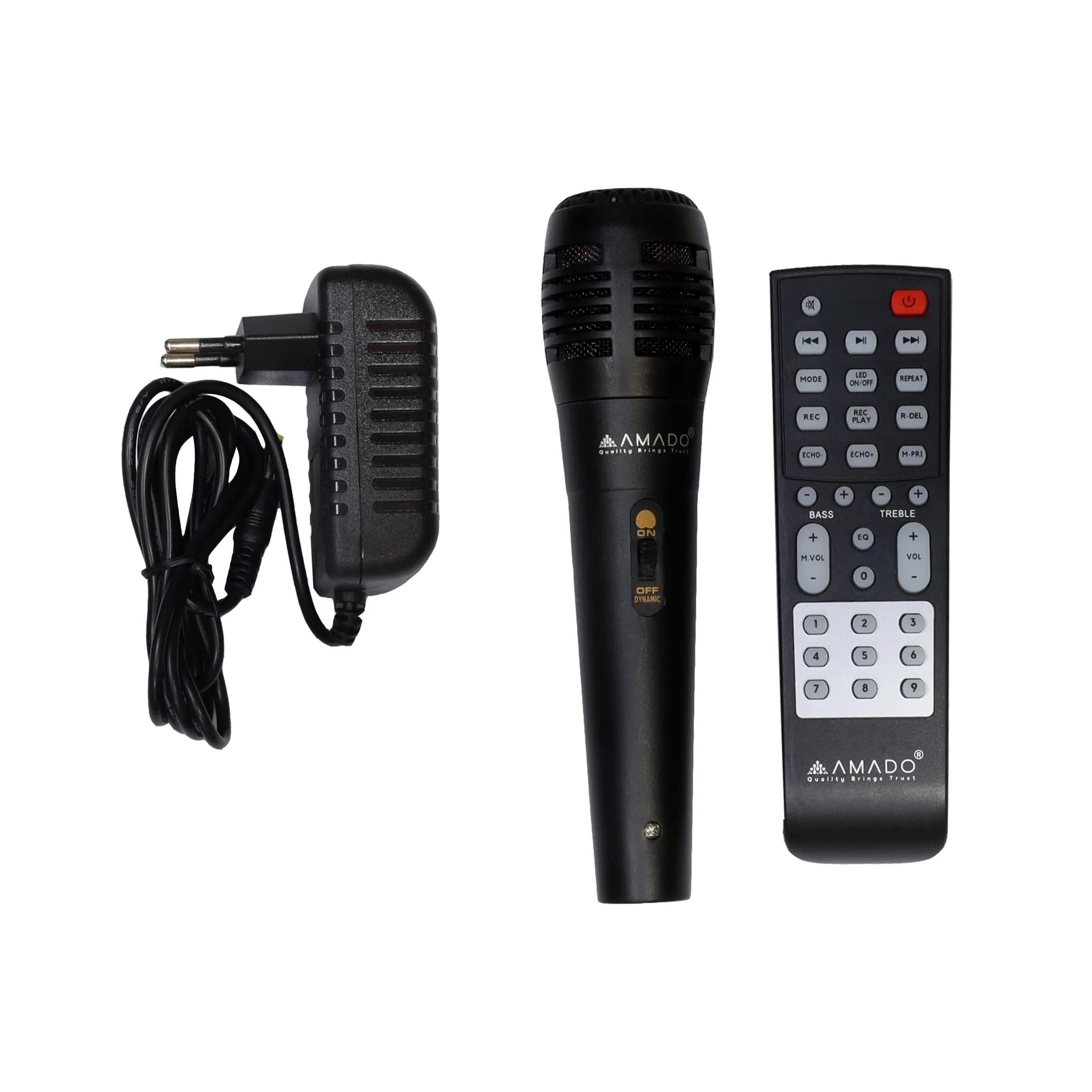 اسپیکر بلوتوثی و پارتی باکس آمادو مدل AMADO AMS-6191 — تصویر ۸