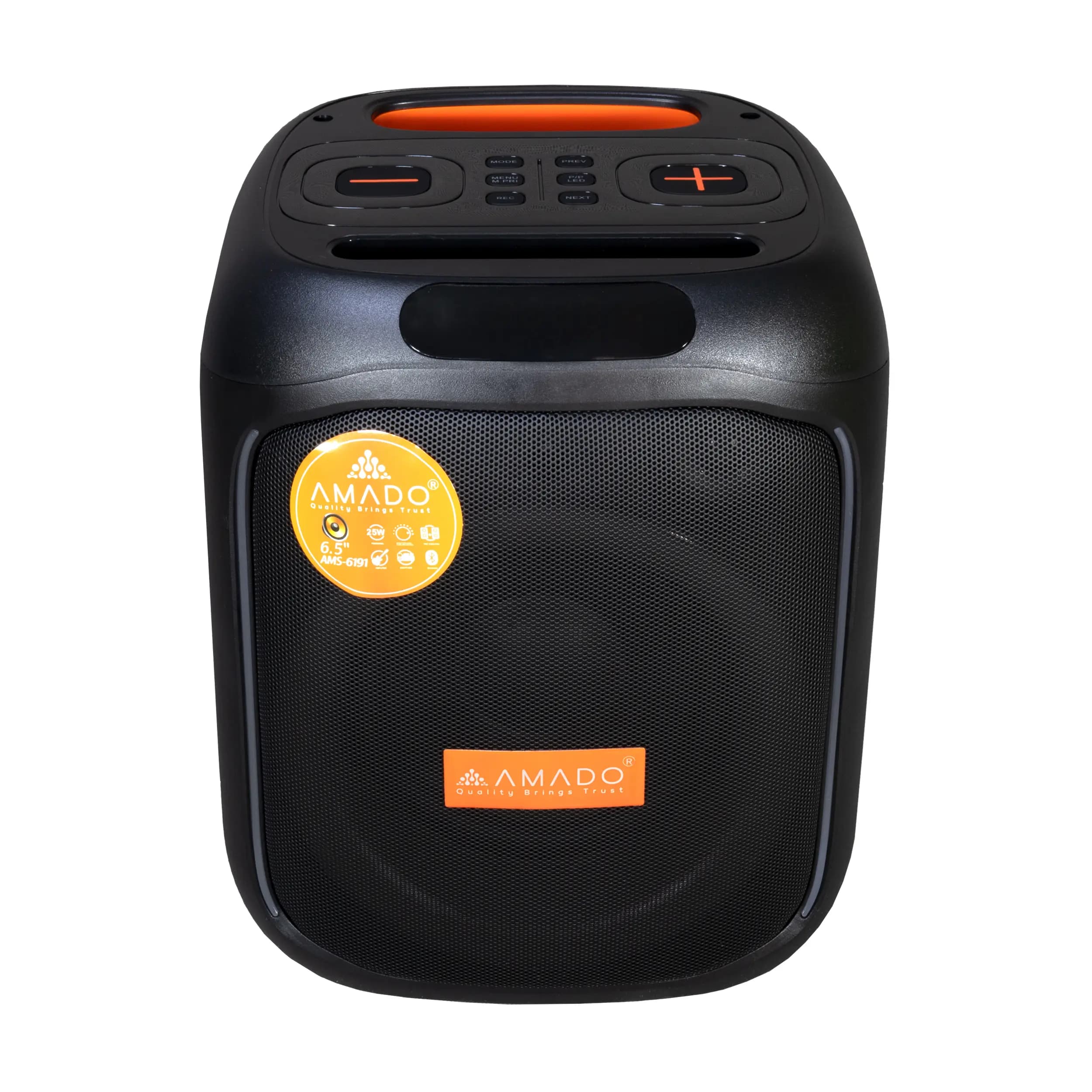اسپیکر بلوتوثی و پارتی باکس آمادو مدل AMADO AMS-6191 — تصویر ۵