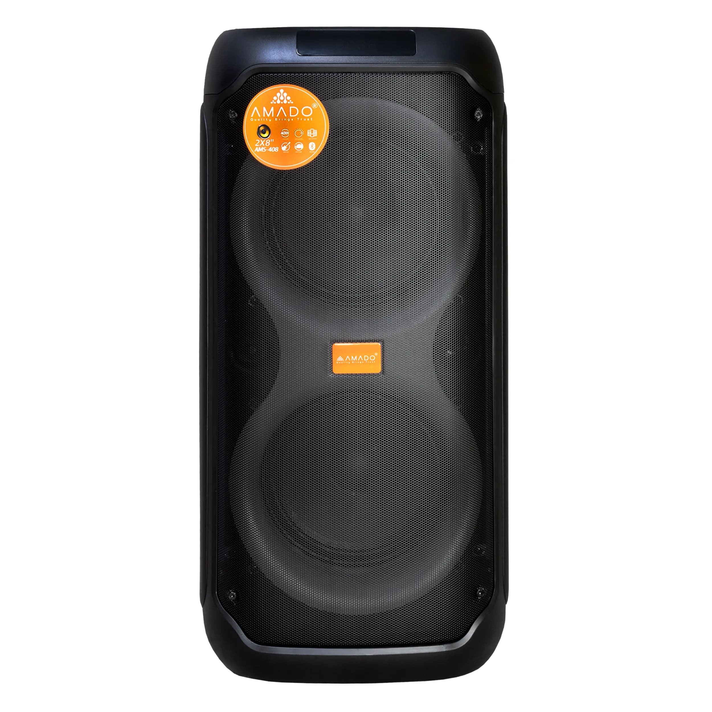 اسپیکر و پارتی باکس 40 واتی آمادو مدل AMADO AMS-408 — تصویر ۴