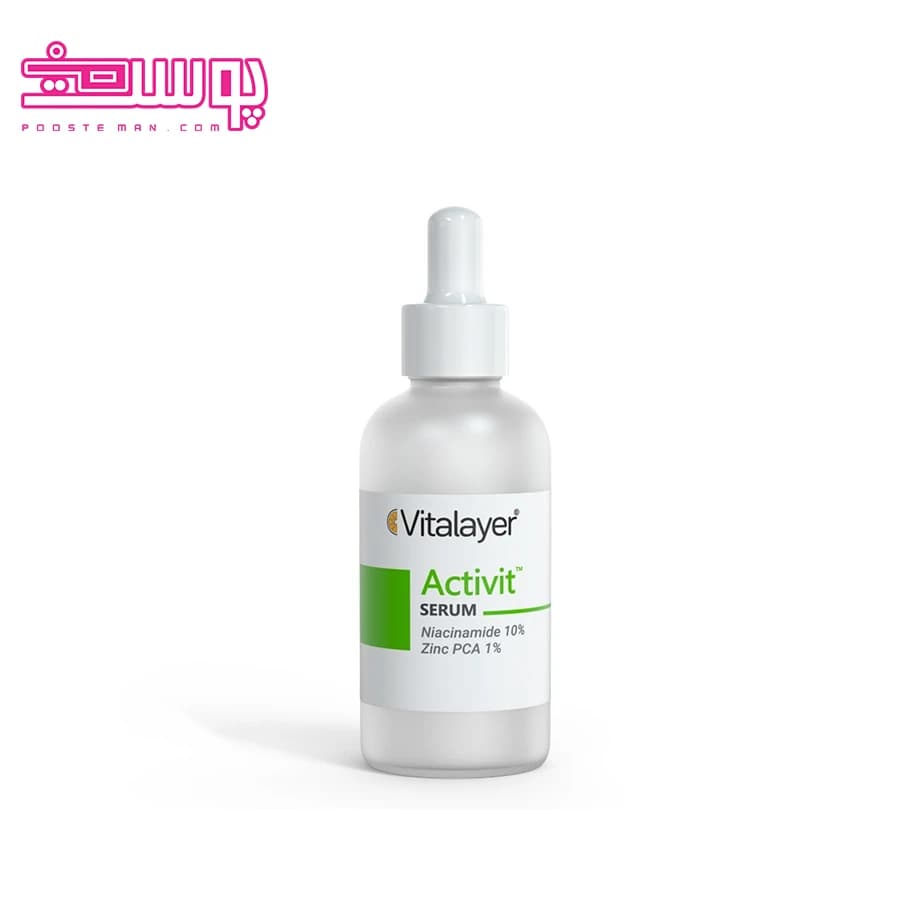 سرم نیاسینامید ویتالیر مدل اکتی ویت حجم 30ml