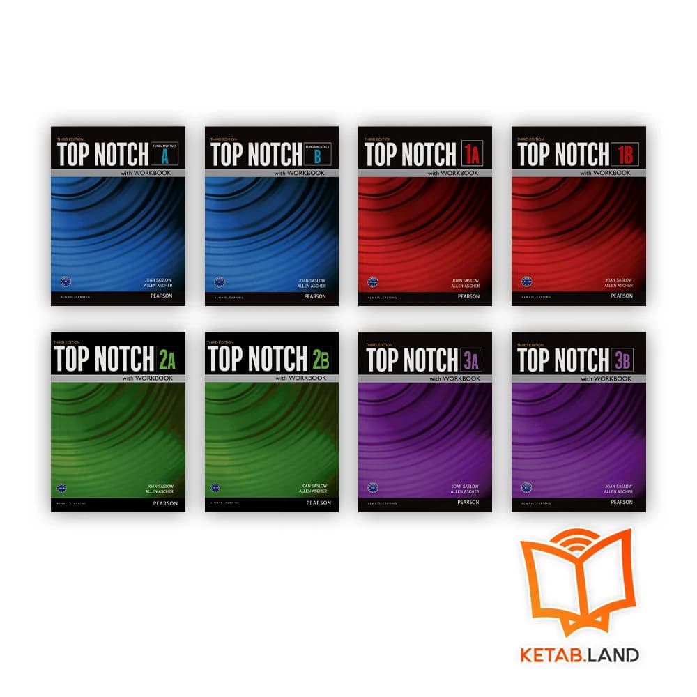 پک هشت جلدی Top Notch 3rd