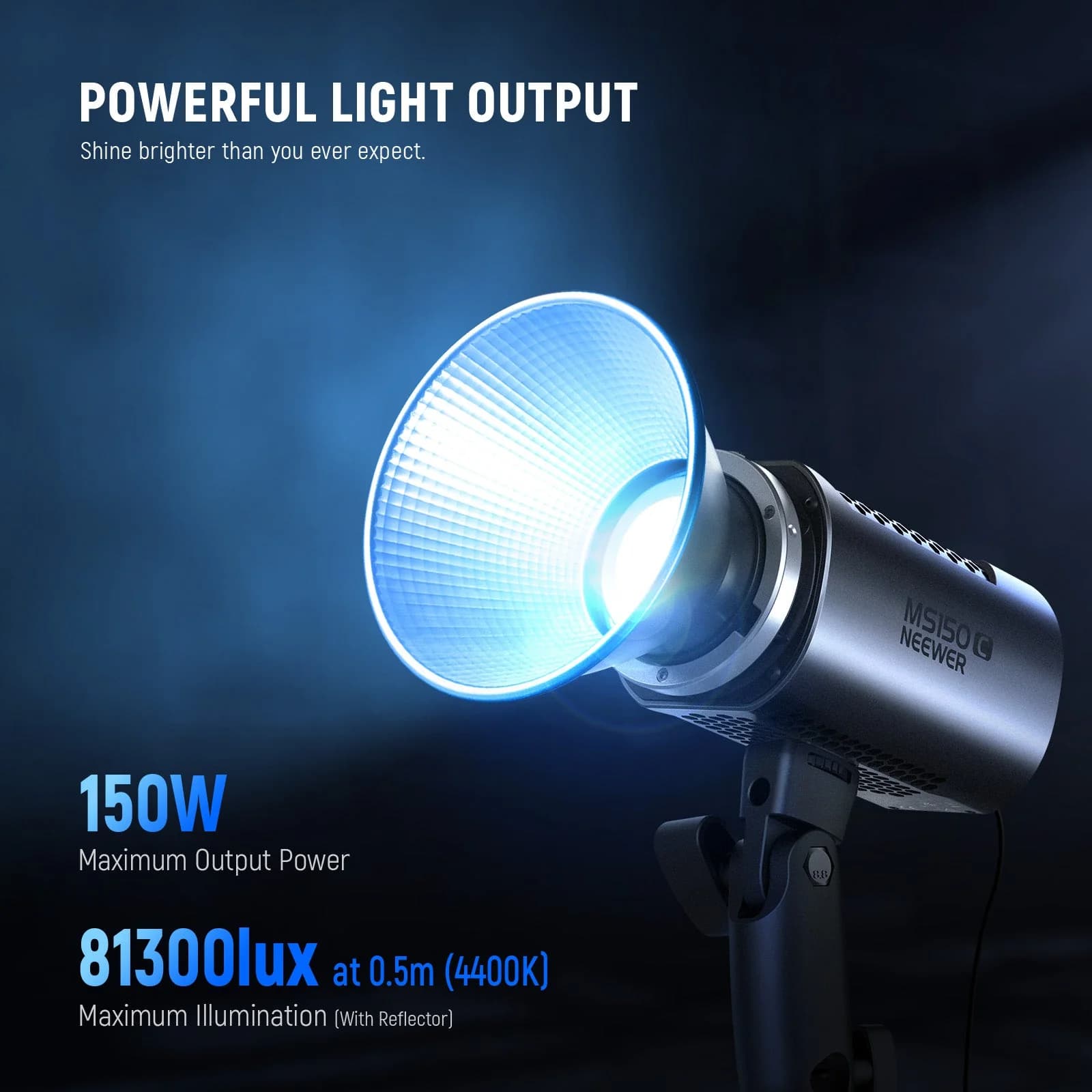 نور ویدئویی NEEWER RGB MS150C — تصویر ۲