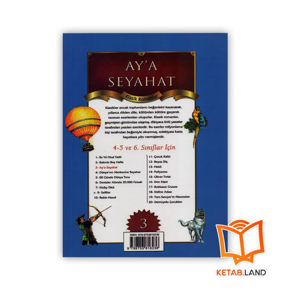 کتاب داستان ترکی AYA SEYAHAT — تصویر ۲