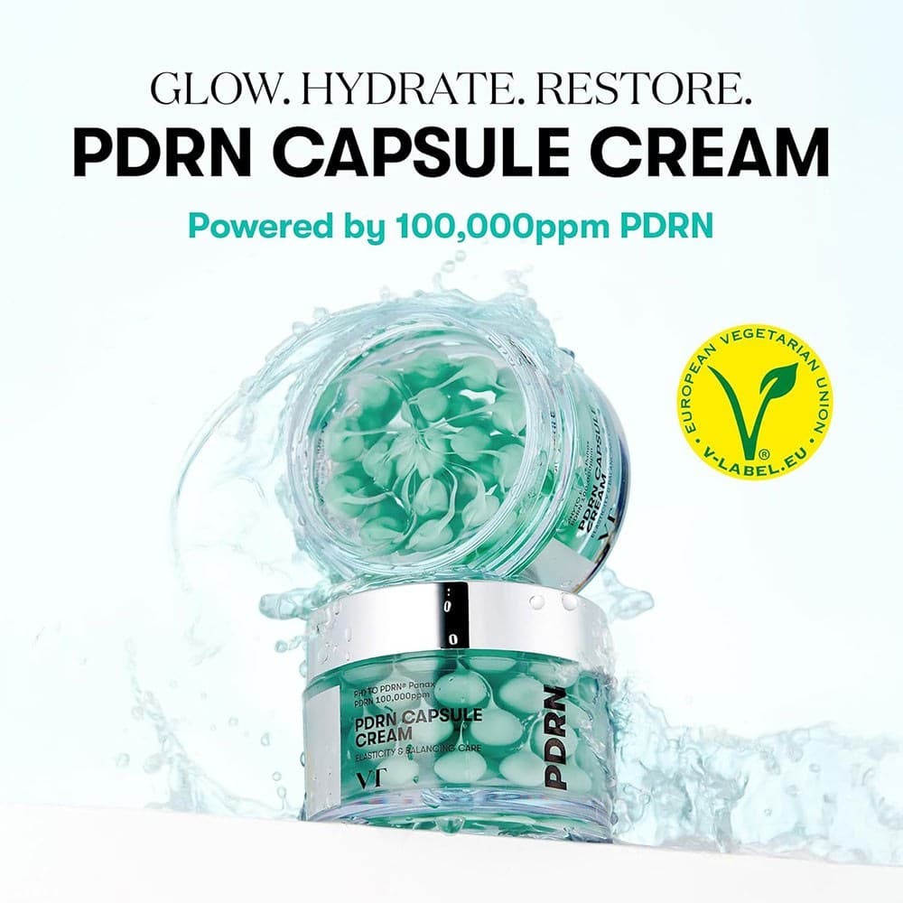 کرم کپسولی وی‌تی مدل پی‌دی‌آر‌ان PDRN Capsule Cream مناسب برای انواع پوست حجم 50میلی لیتر — تصویر ۲