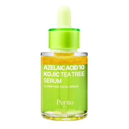 سرم ضد لک و شفاف کننده پیوریتو مدل Azelaic Acid 10 حجم 30 میلی لیترمناسب برای انواع پوست