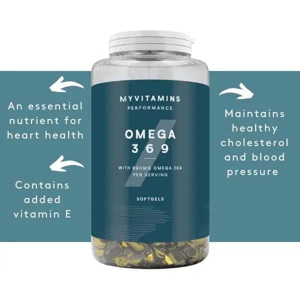 امگا 369 مای ویتامینز Myvitamins Omega 369 Softgel حجم ۱۲۰ عدد — تصویر ۲