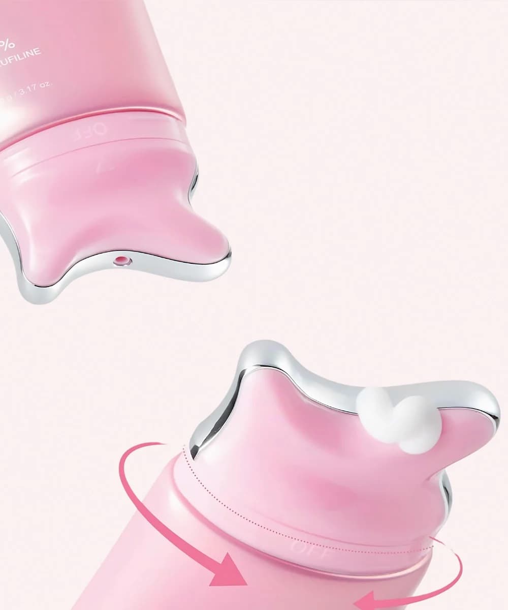 کرم ضد چروک گردن کلاژن و PDRN گواشا مدیکیوب Medicube PDRN Collagen Gua Sha Neck Wrinkle Cream مناسب برای انواع پوست حجم 90 میلی لیتر