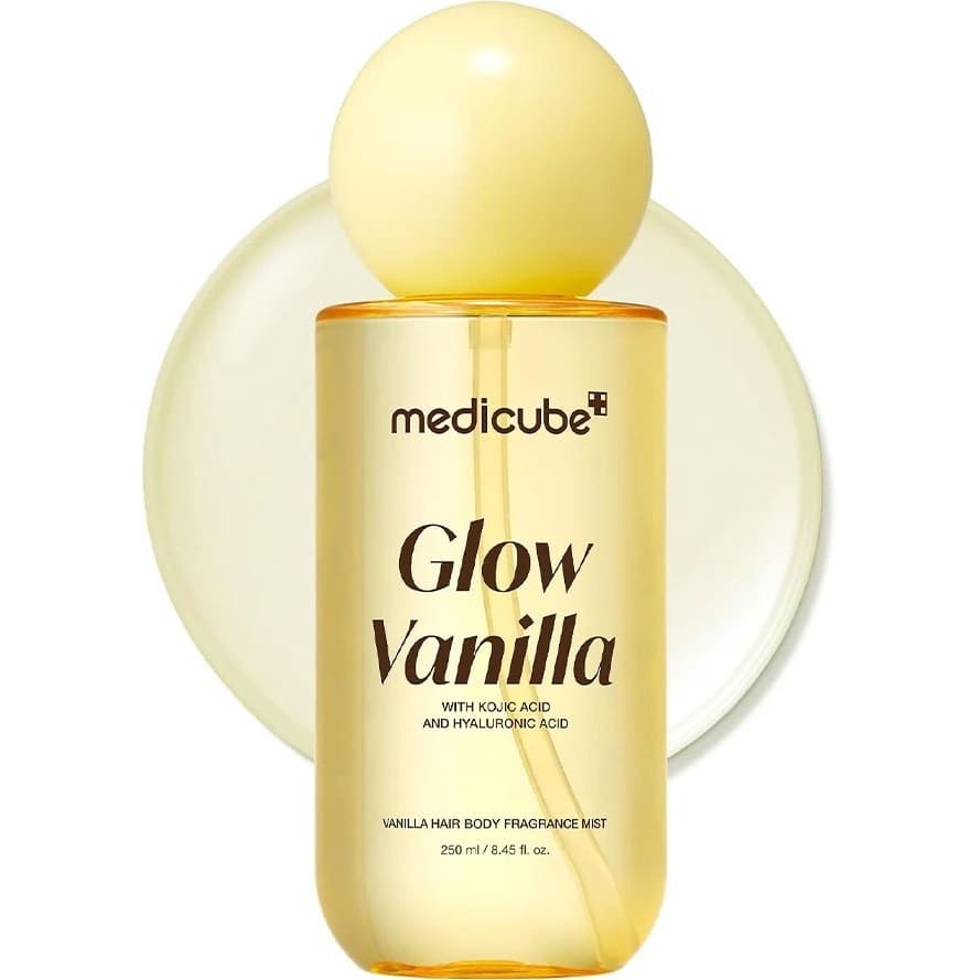میست خوشبوکننده مو و بدن مدیکیوب گلو وانیلا Medicube Glow Vanilla Hair Body Fragrance Mistمناسب انواع پوست حجم 100 میلی لیتر