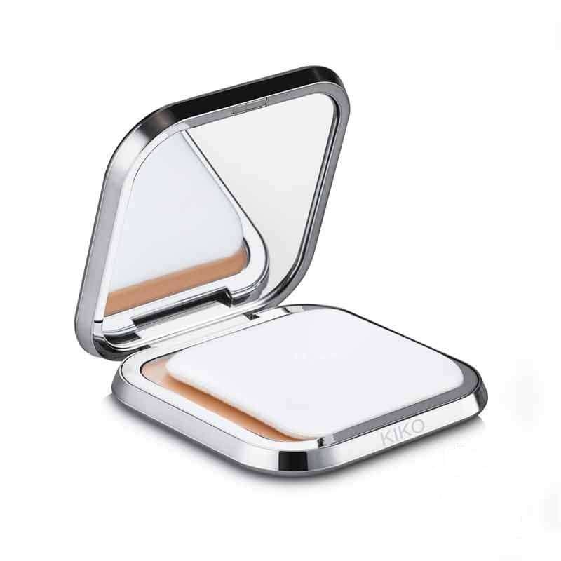 پنکک فشرده مات مدل مت فیوژن کیکو میلانو Matte fusion pressed powder Kiko Milano شماره 03 — تصویر ۲