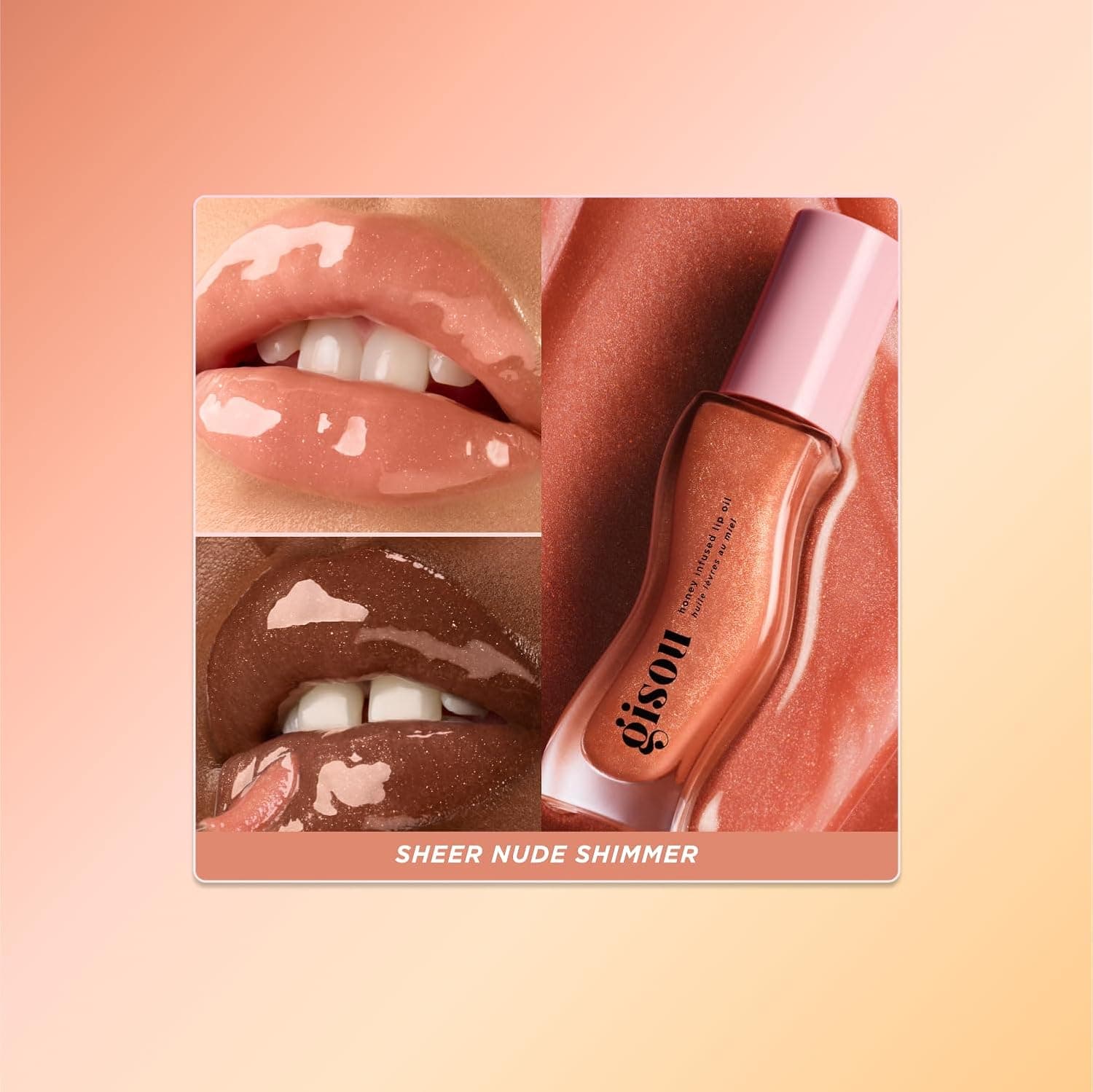 لیپ اویل گیسو با عصاره عسل-Honey Infused Lip Oil رنگ Glazed Plum — تصویر ۷