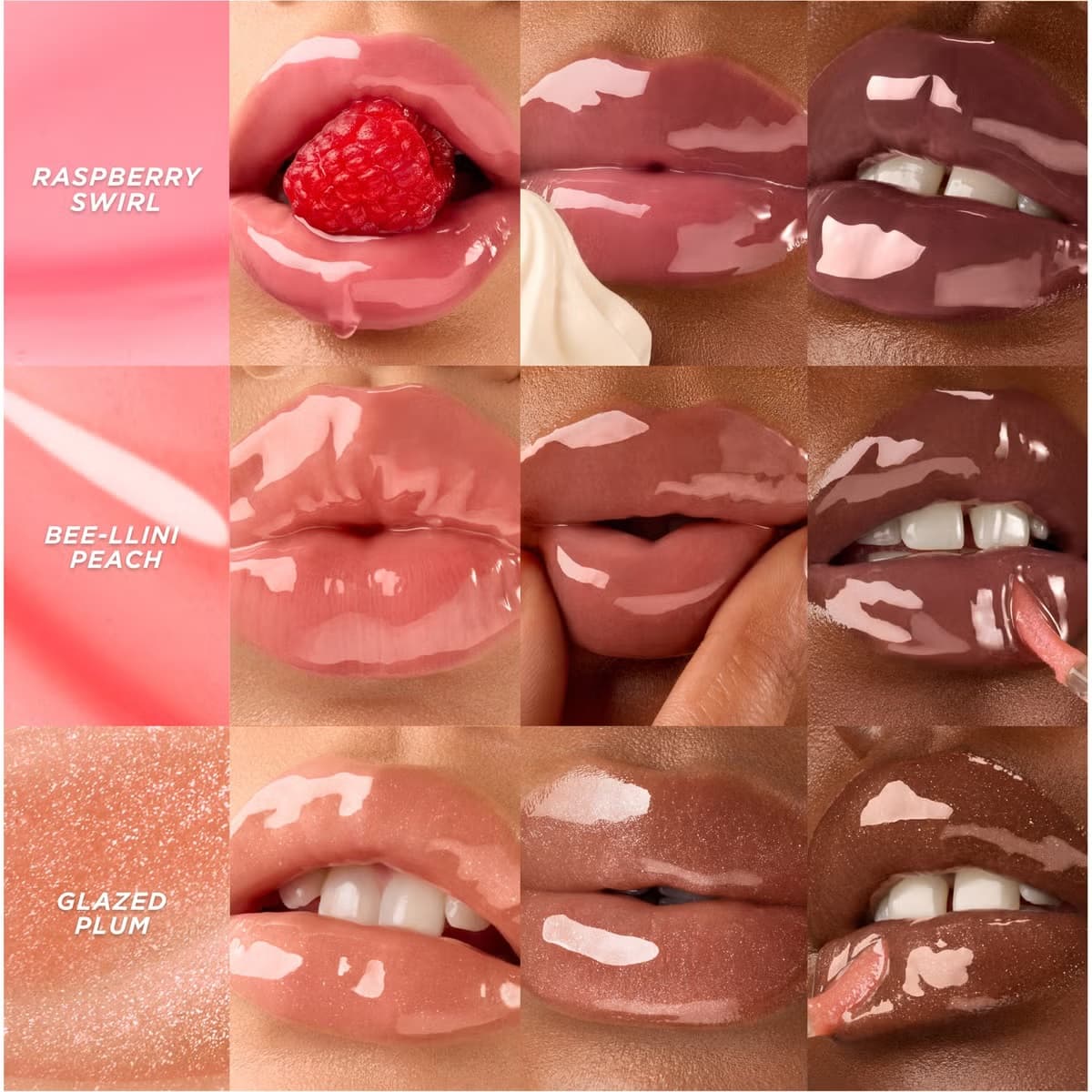 لیپ اویل گیسو با عصاره عسل-Honey Infused Lip Oil رنگ Glazed Plum — تصویر ۵