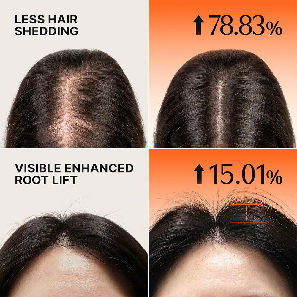 شامپو ضد ریزش و حجم دهنده موی لیلیوئه Lilyeve GrowTurn 3D Volume Shampoo with Brush مناسب موهای نازک و کمحجم حجم۲۰۰میلی لیتر — تصویر ۷