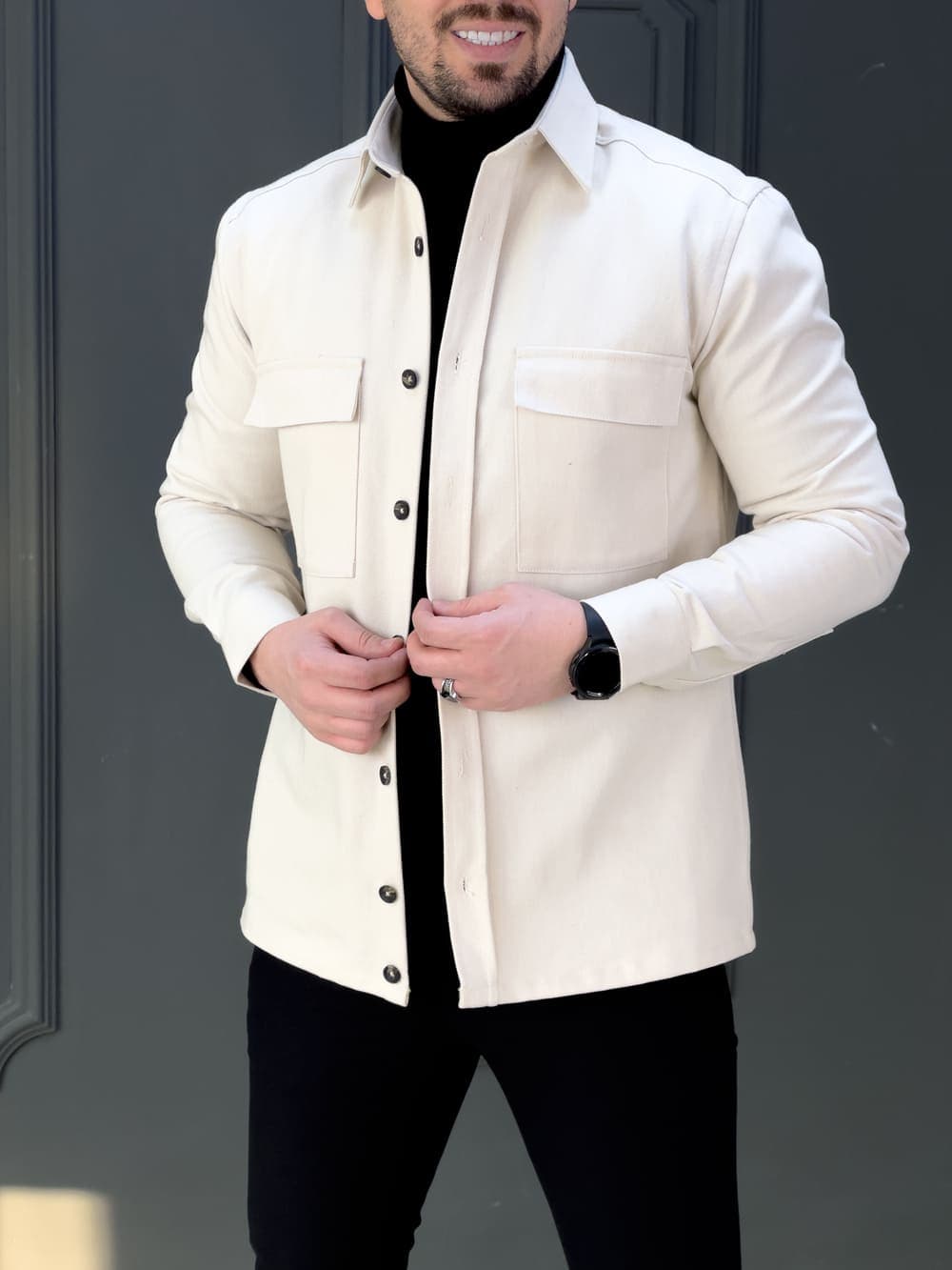 پیراهن 270202 AKOMOD کاهی — تصویر ۳